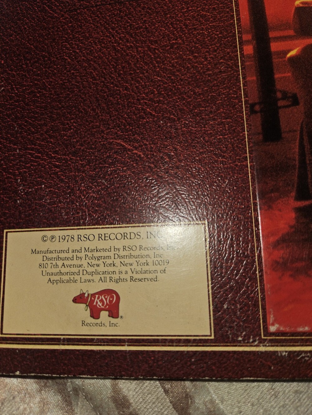 Eric Clapton Backless Vinyl Record 1978. - Picture 6 of 10